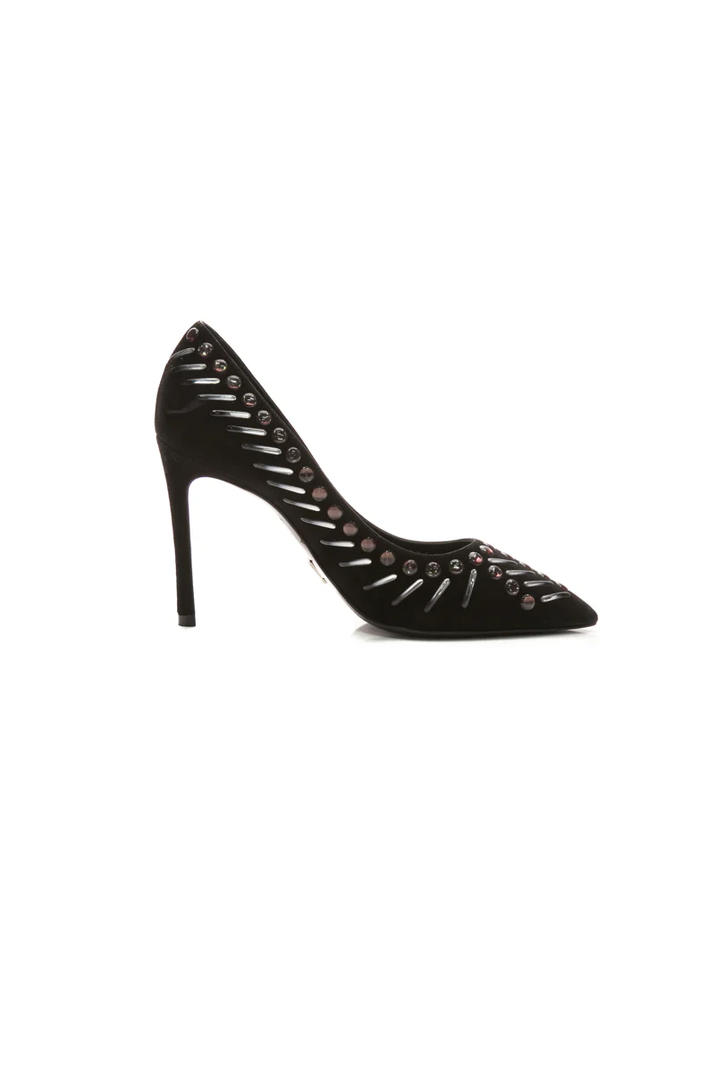 Embellished Pointed Pumps - Size 36 - Image 3