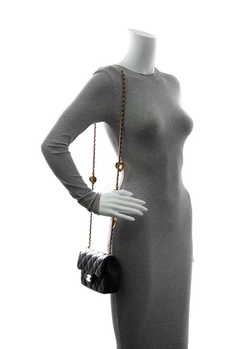 Mini Heart Flap Bag - Image 2