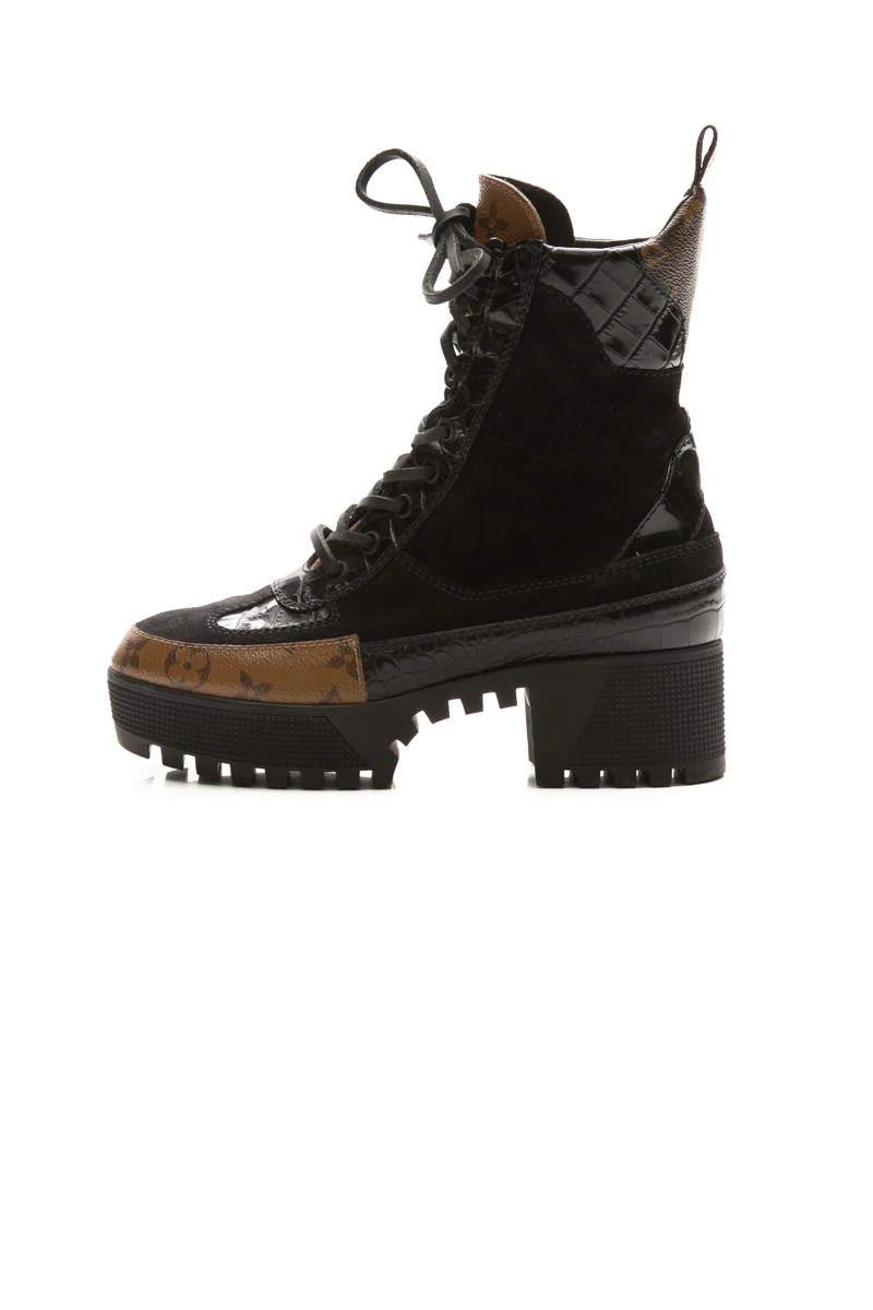 Laureate Platform Desert Boots - Size 36