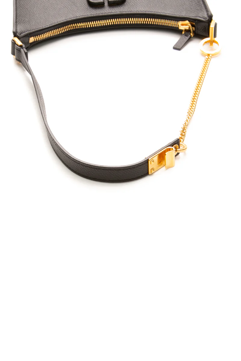 Mini VLogo Signature Hobo Bag - Image 5