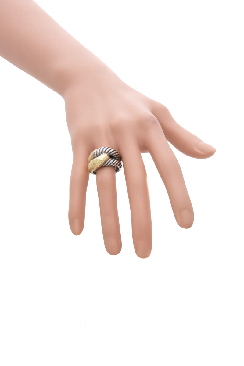 Labyrinth Interlocking Ring - Size 7.5 - Image 3
