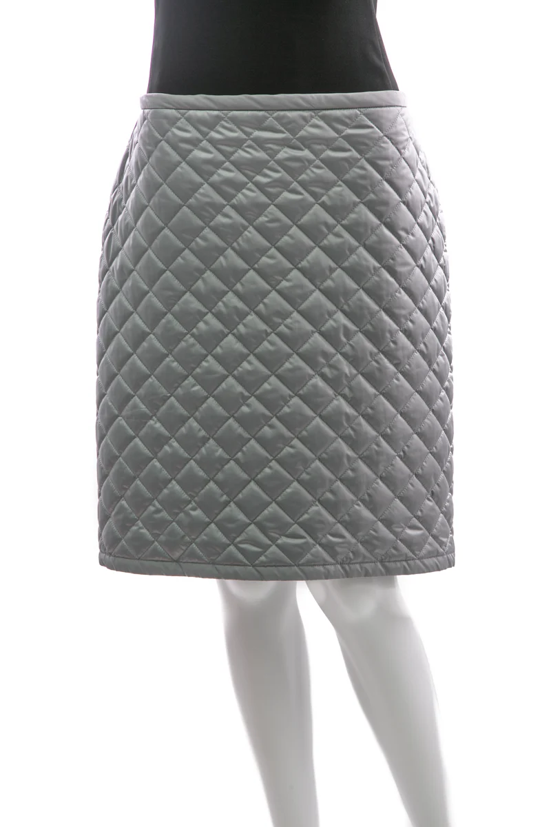 Quilted Knee Length Skirt - Size 42