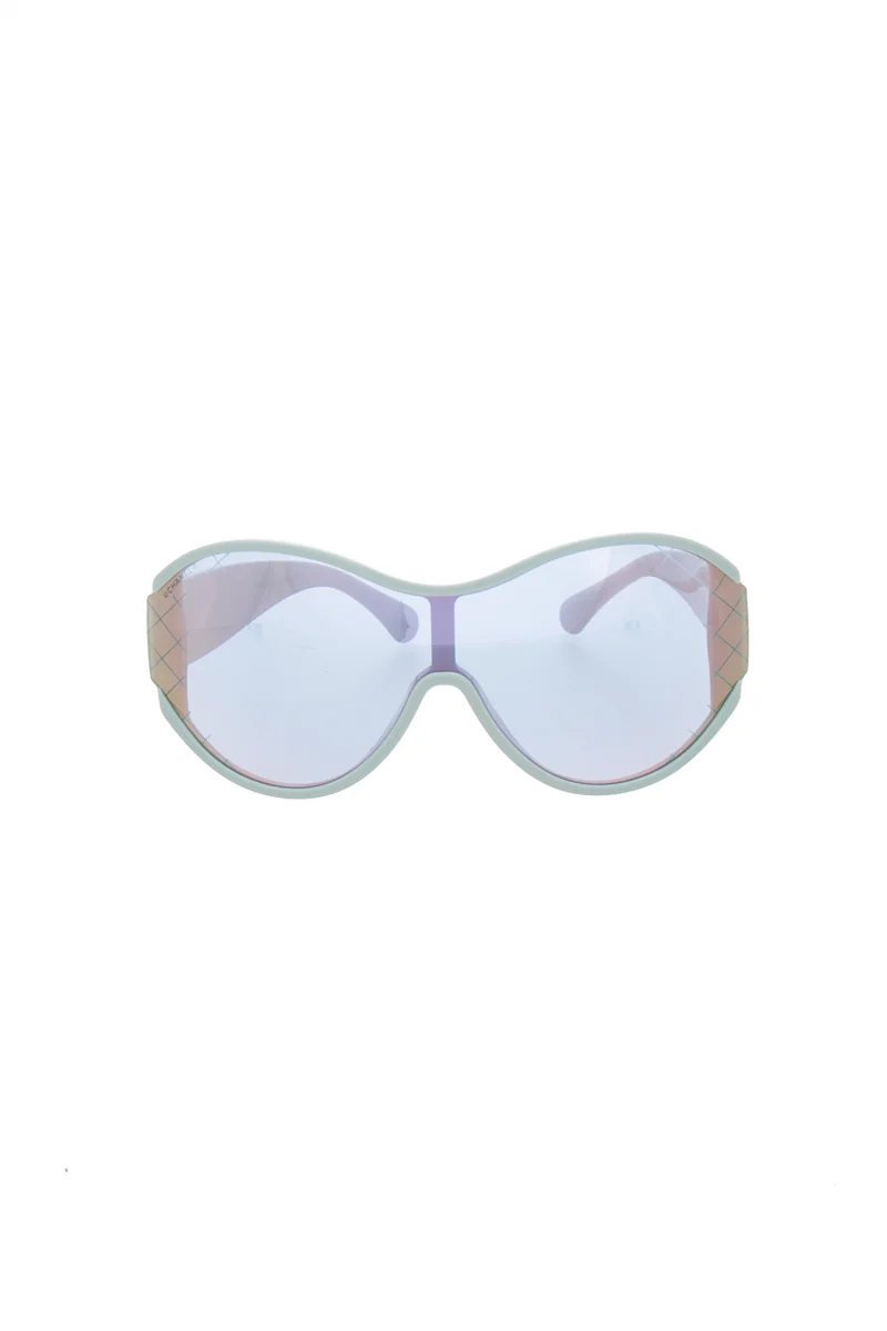 Quilted Shield Sunglasses