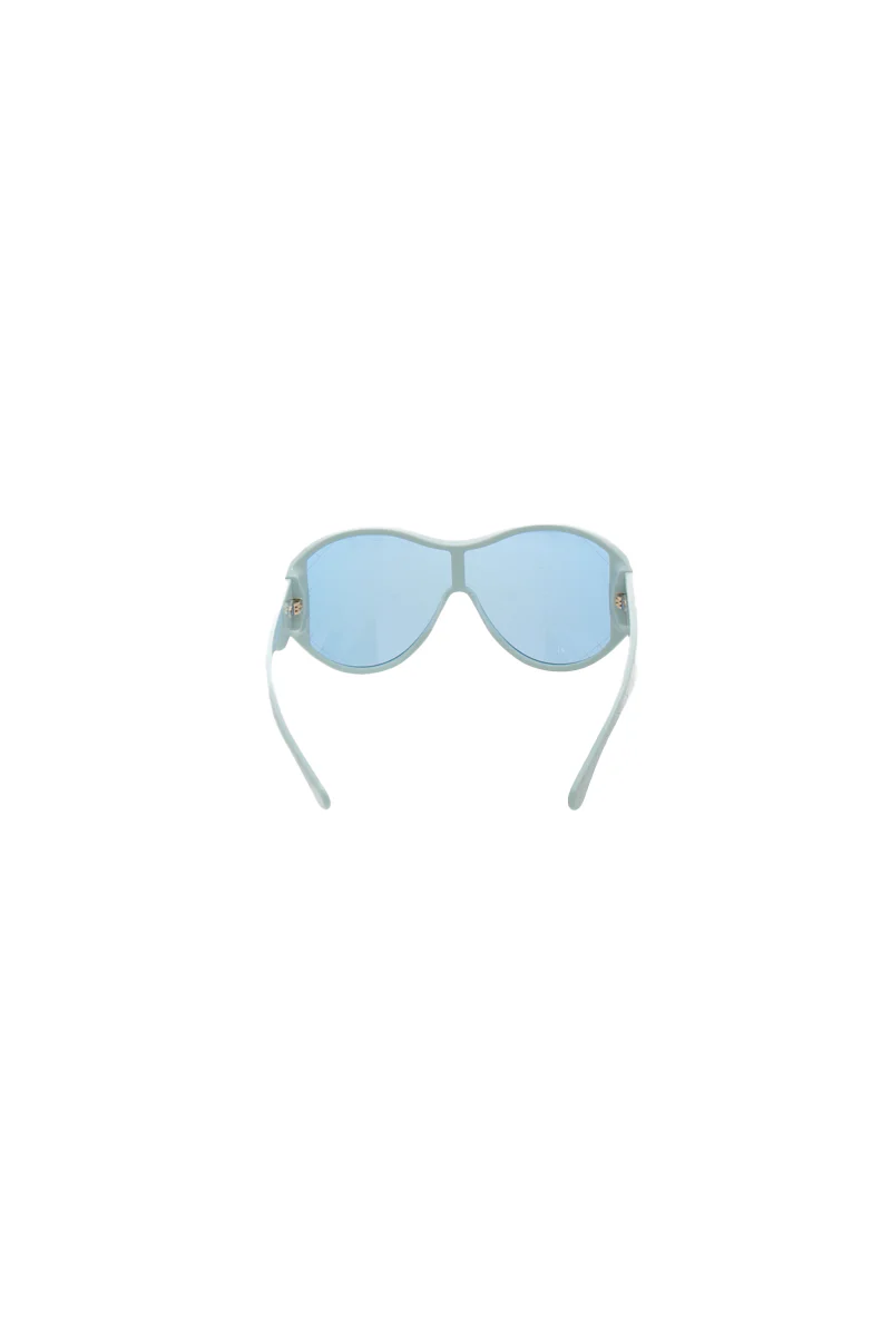 Quilted Shield Sunglasses - Image 4