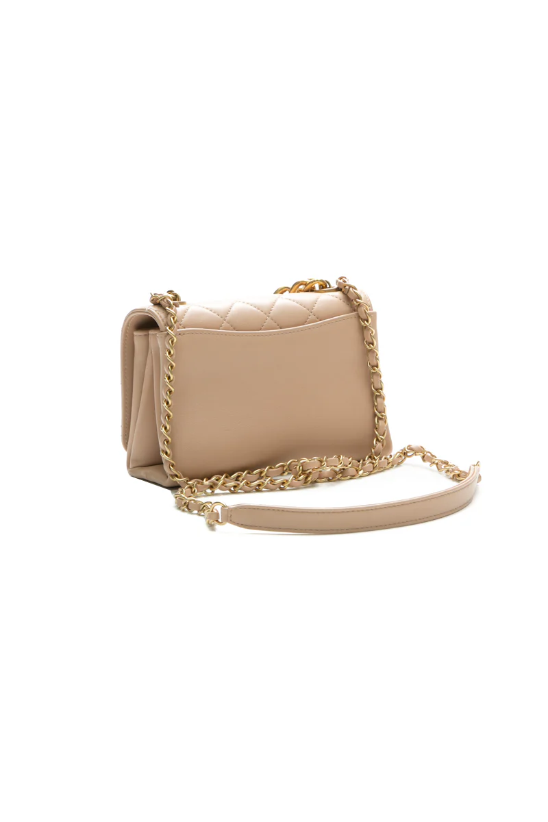 Mini Pearl Chain Flap Bag - Image 4