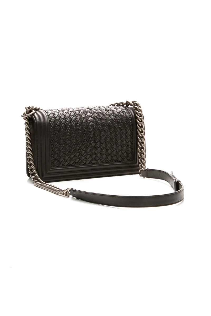 Braided Medium Boy Bag - Image 3