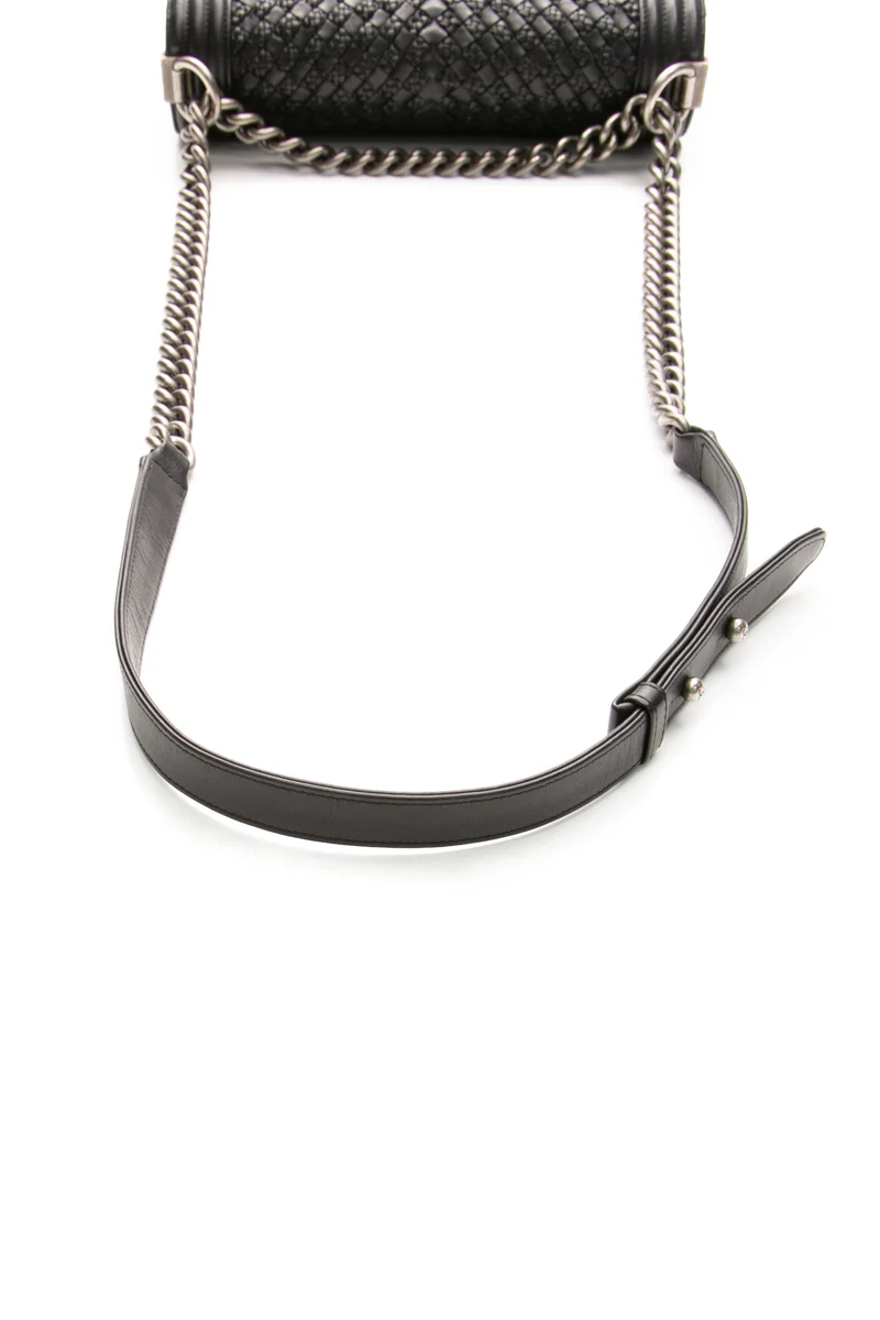 Braided Medium Boy Bag - Image 5