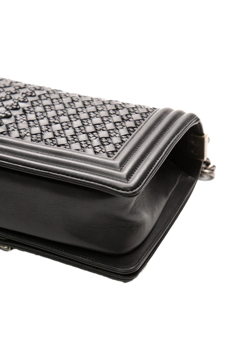Braided Medium Boy Bag - Image 7