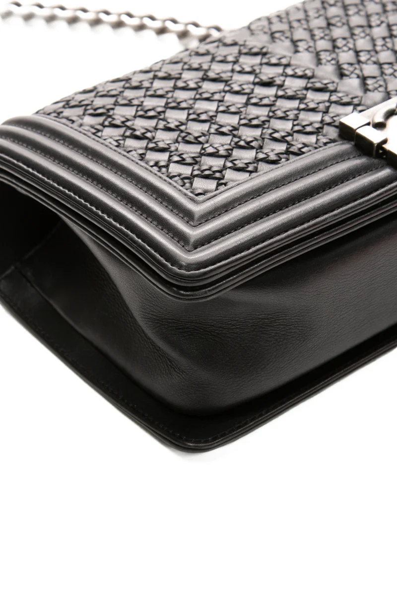 Braided Medium Boy Bag - Image 8