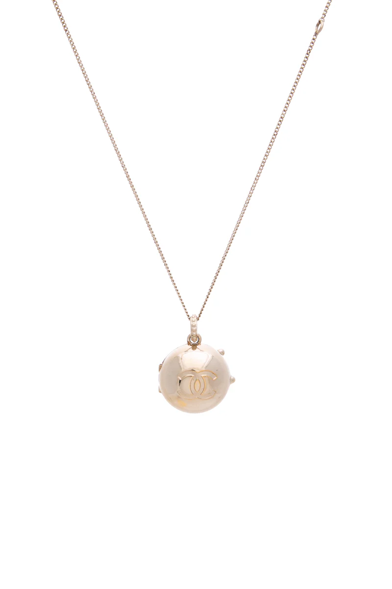 CC Locket Necklace
