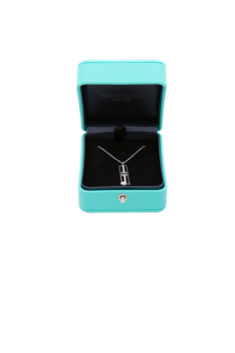T Two Pendant Necklace - Image 5