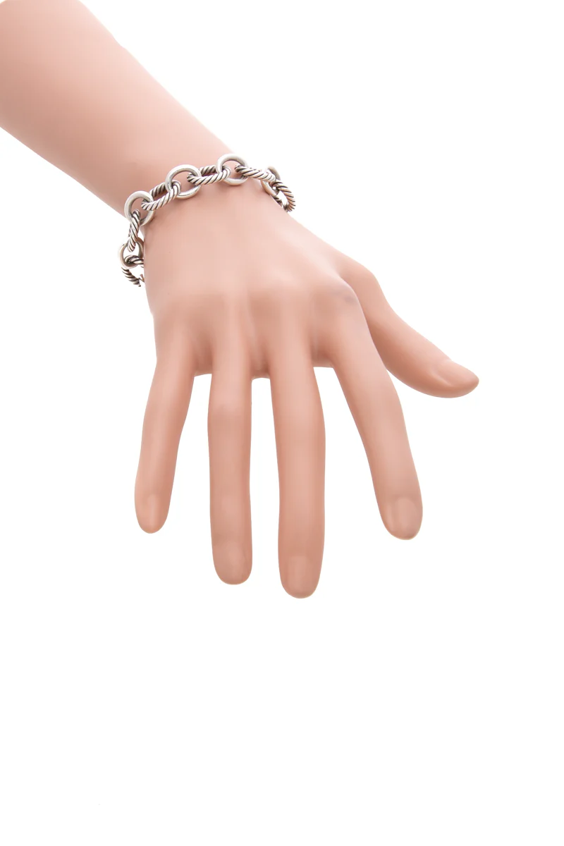 Oval Link Chain Bracelet - Image 6