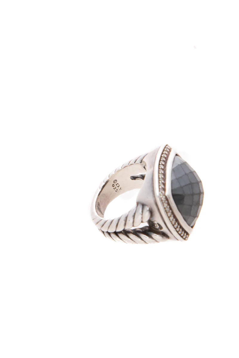 Albion Hematite Ring - Size 5.5 - Image 4