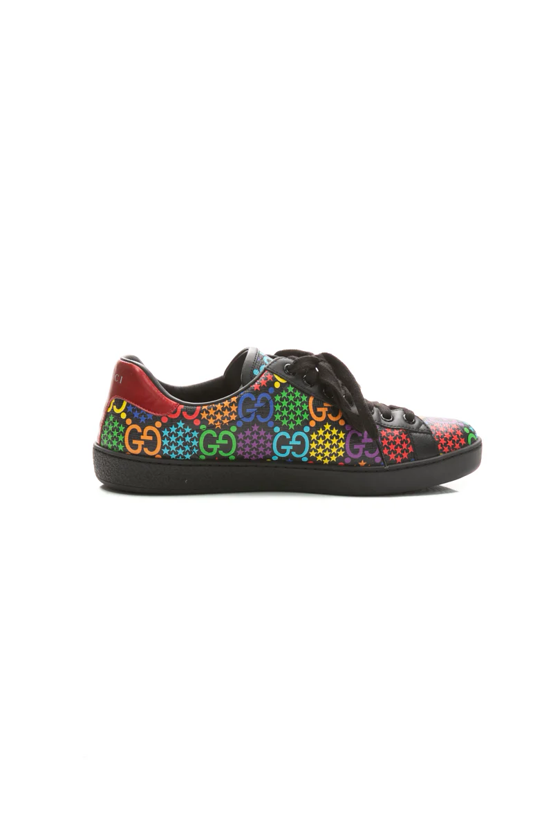 Men's GG Psychedelic Ace Sneakers - Size US 7 - Image 3