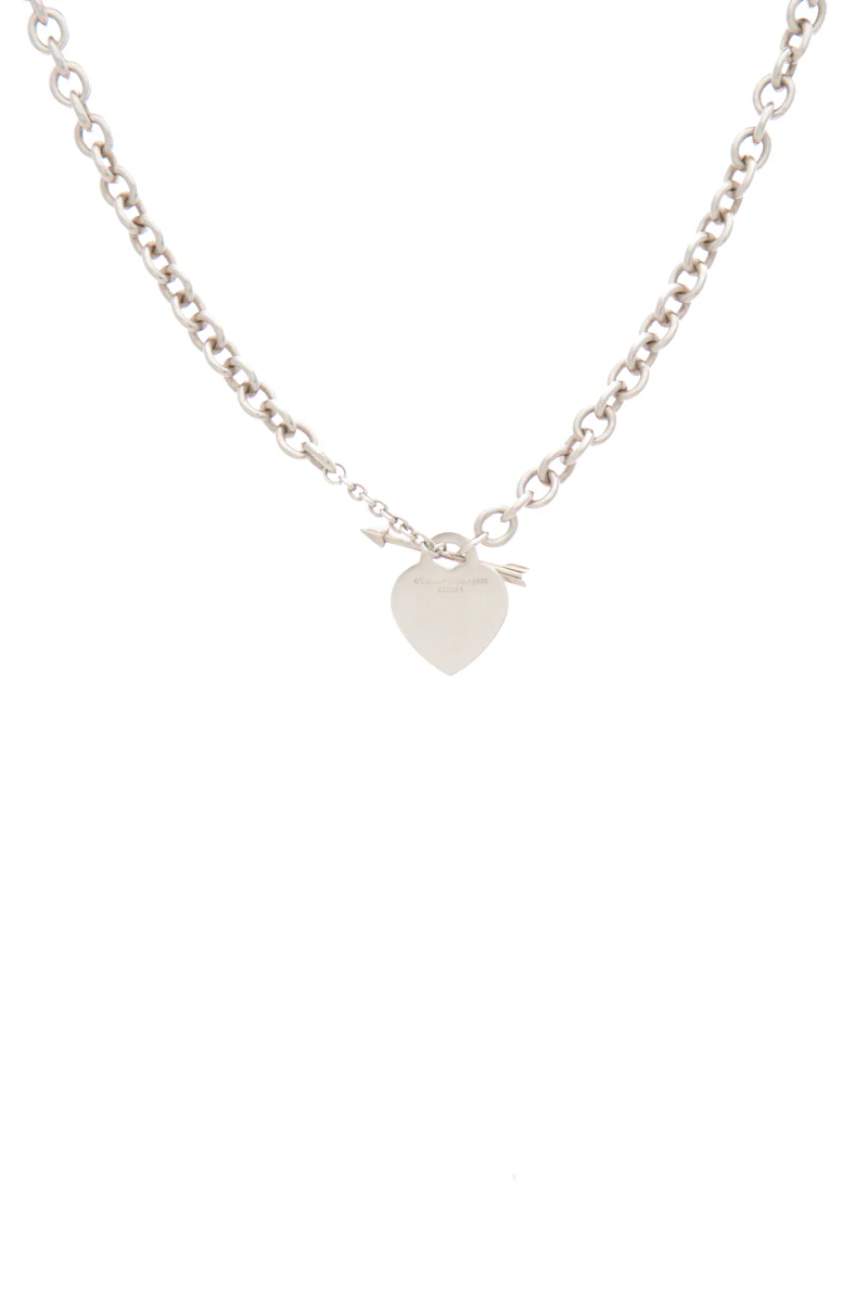 Medium Lovestruck Heart Tag Necklace - Image 3