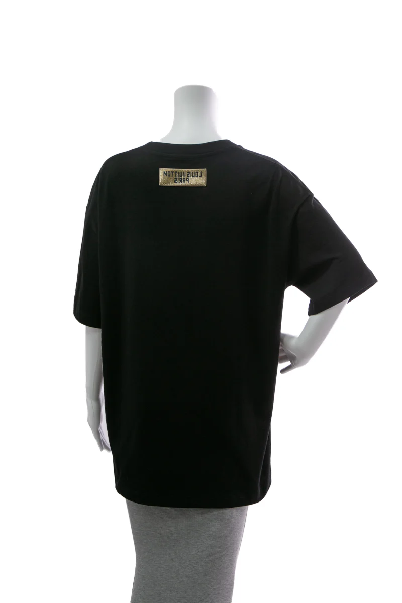 Beaded Logo T-Shirt - Size Large - Image 3