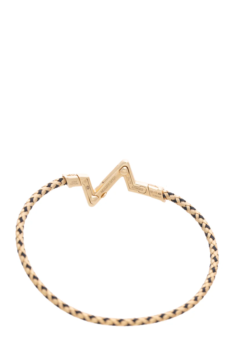 LV Volt Upside Down Play Small Cord Bracelet - Size Small - Image 4