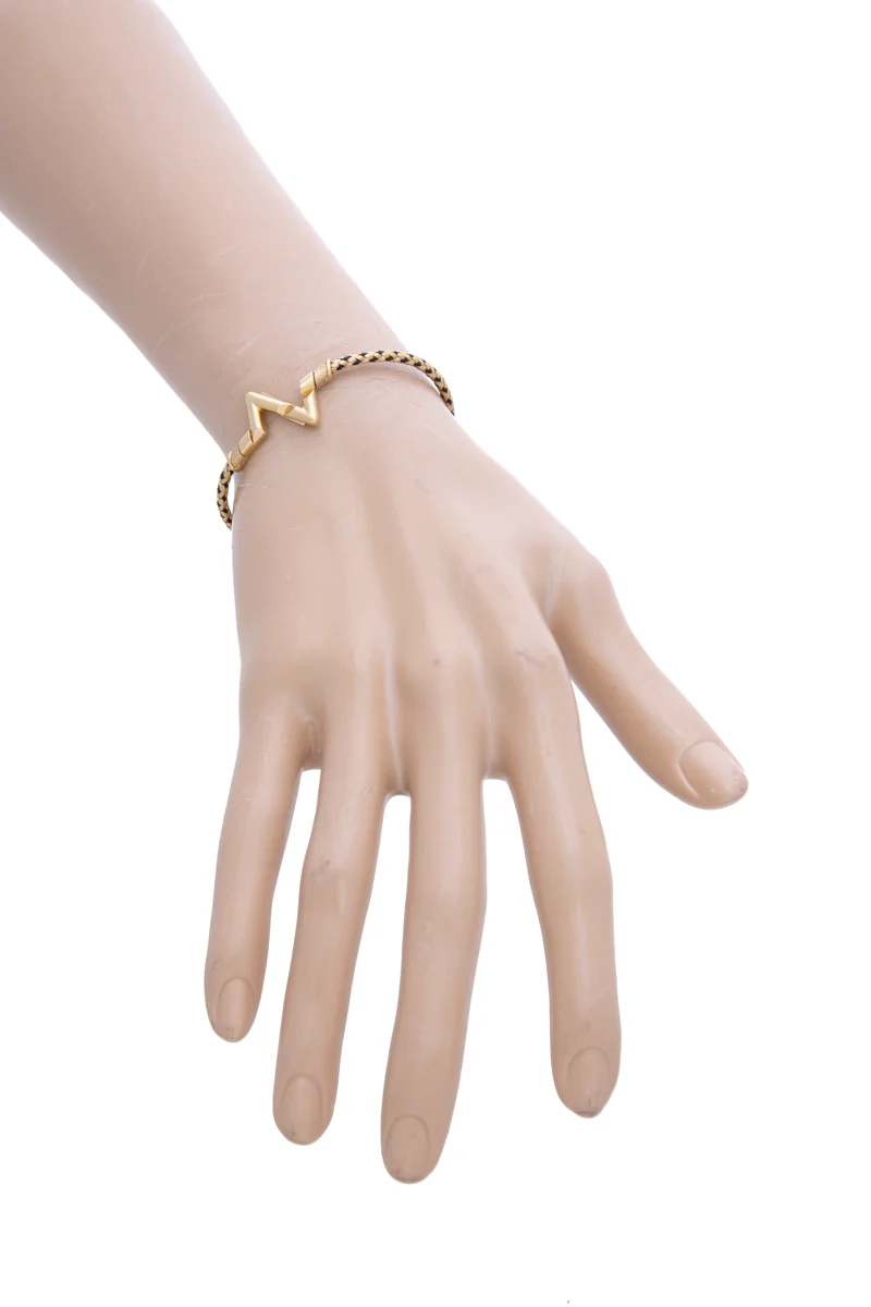 LV Volt Upside Down Play Small Cord Bracelet - Size Small - Image 6