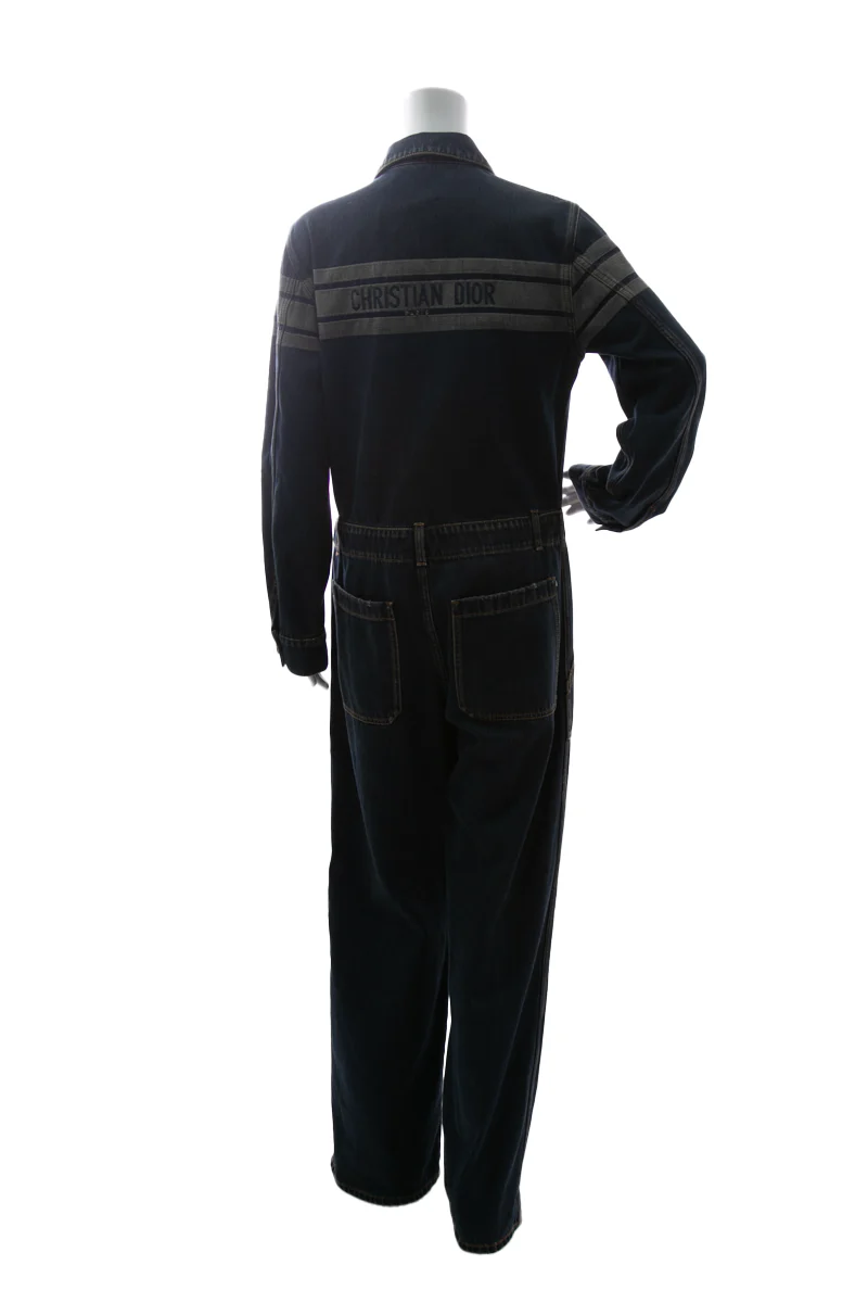 Denim Jumpsuit - Size 36 - Image 3