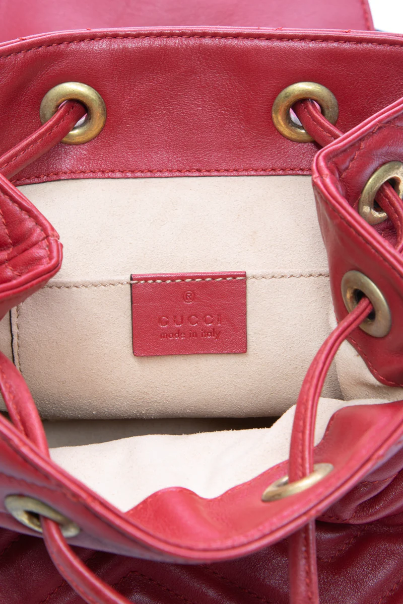 Marmont Drawstring Small Backpack - Image 8