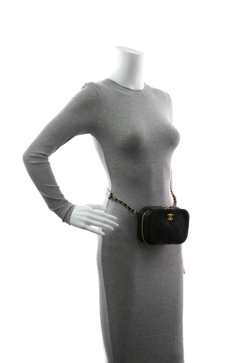 Quilted Camera Waist Bag - Image 2