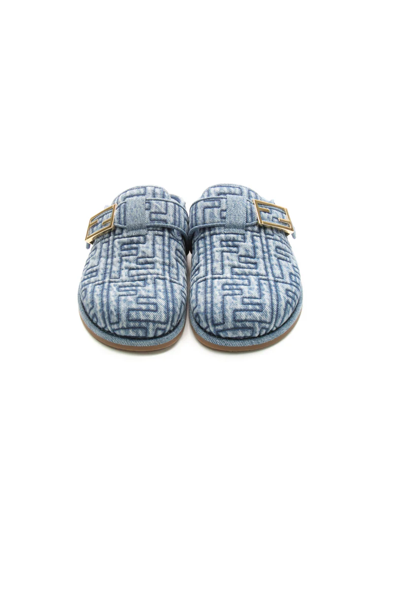 Denim Clogs - Size 37.5 - Image 2