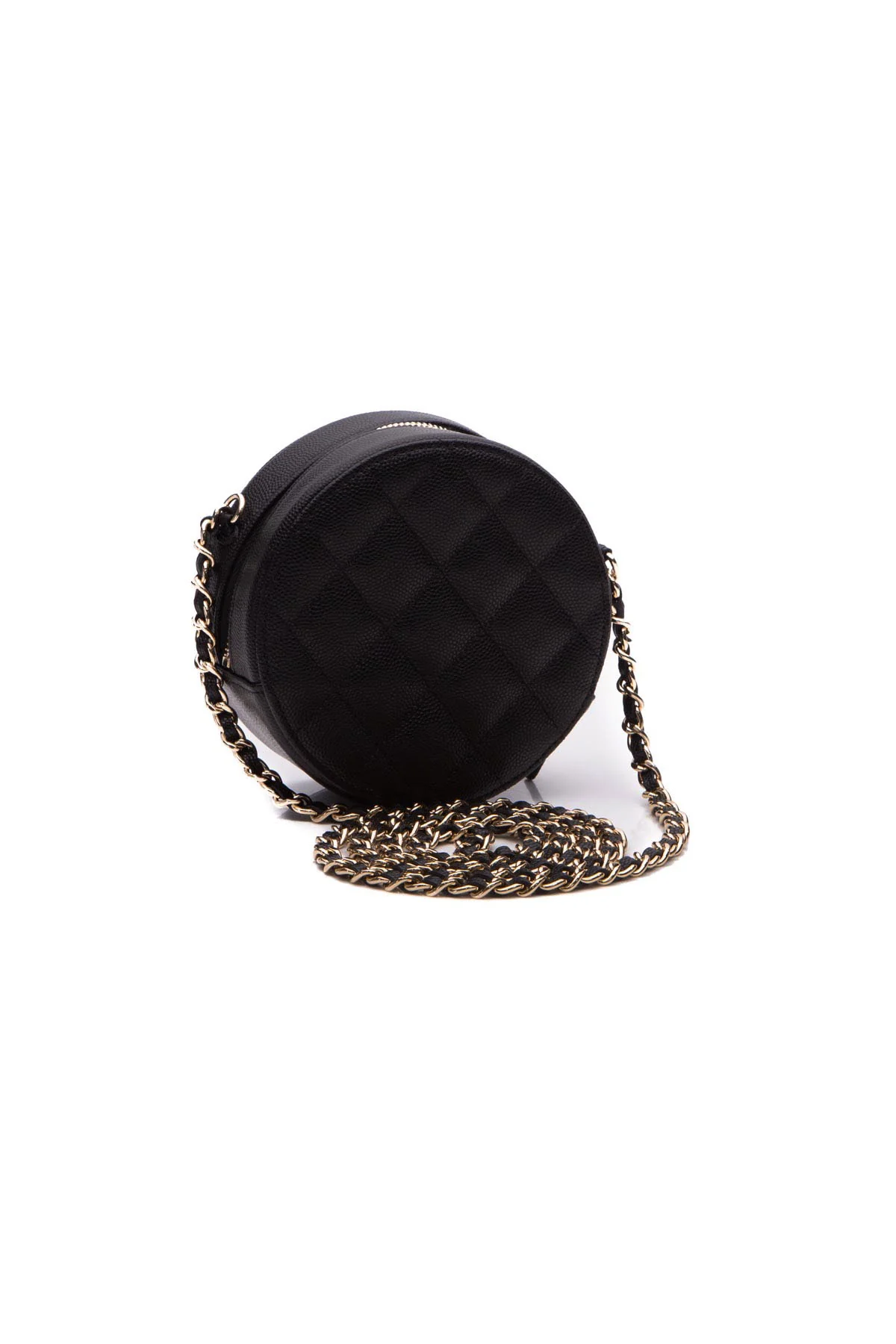 Round Classic Chain Mini Bag - Image 4