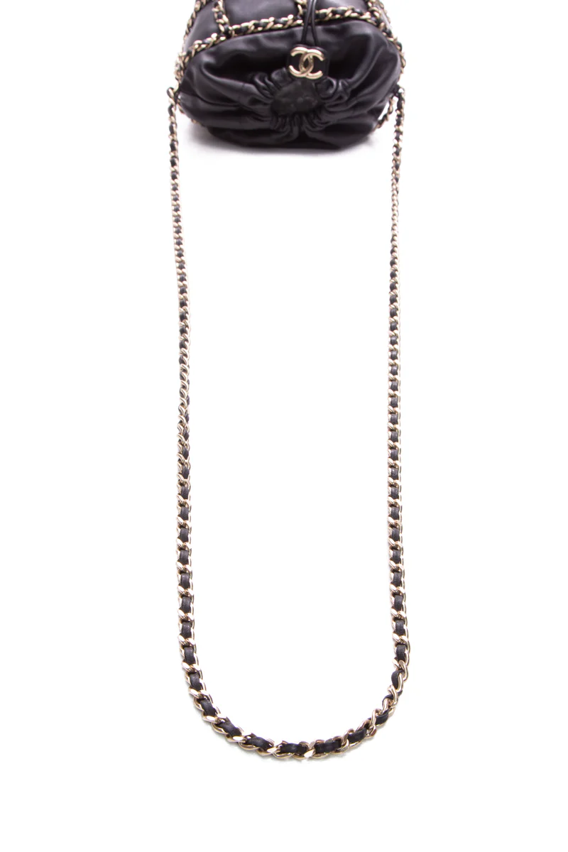 Chain Cage Bucket Bag - Image 6