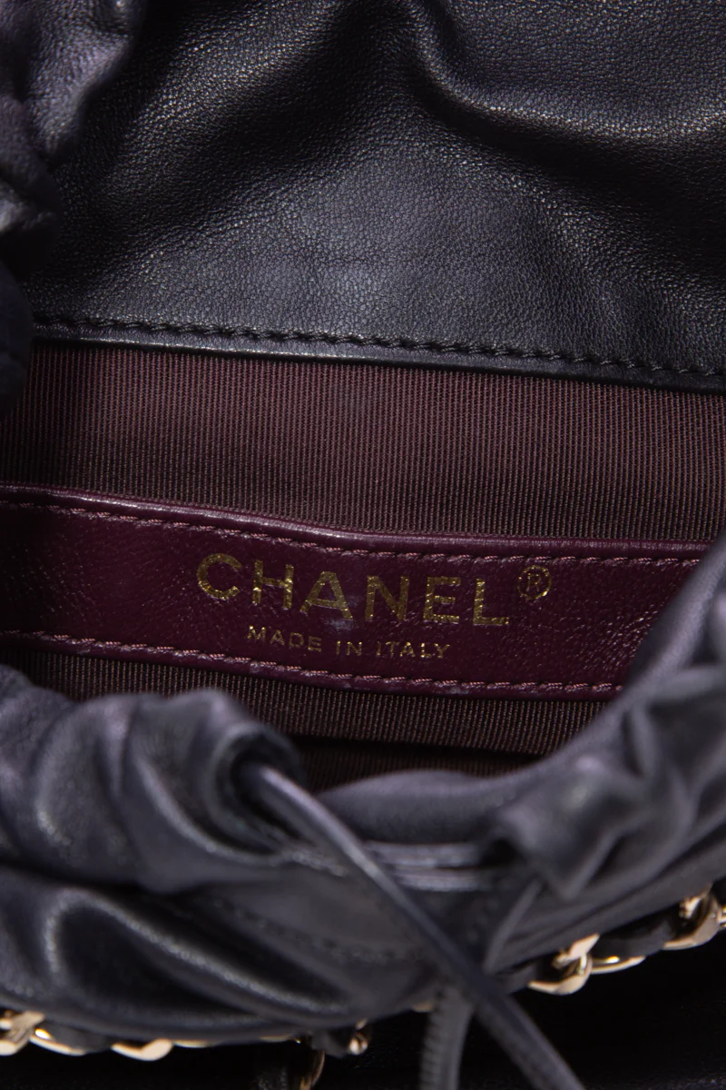Chain Cage Bucket Bag - Image 8