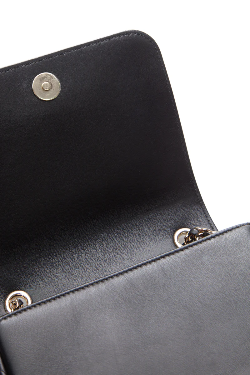 Giant Crystal CC Mini Flap Bag - Image 10