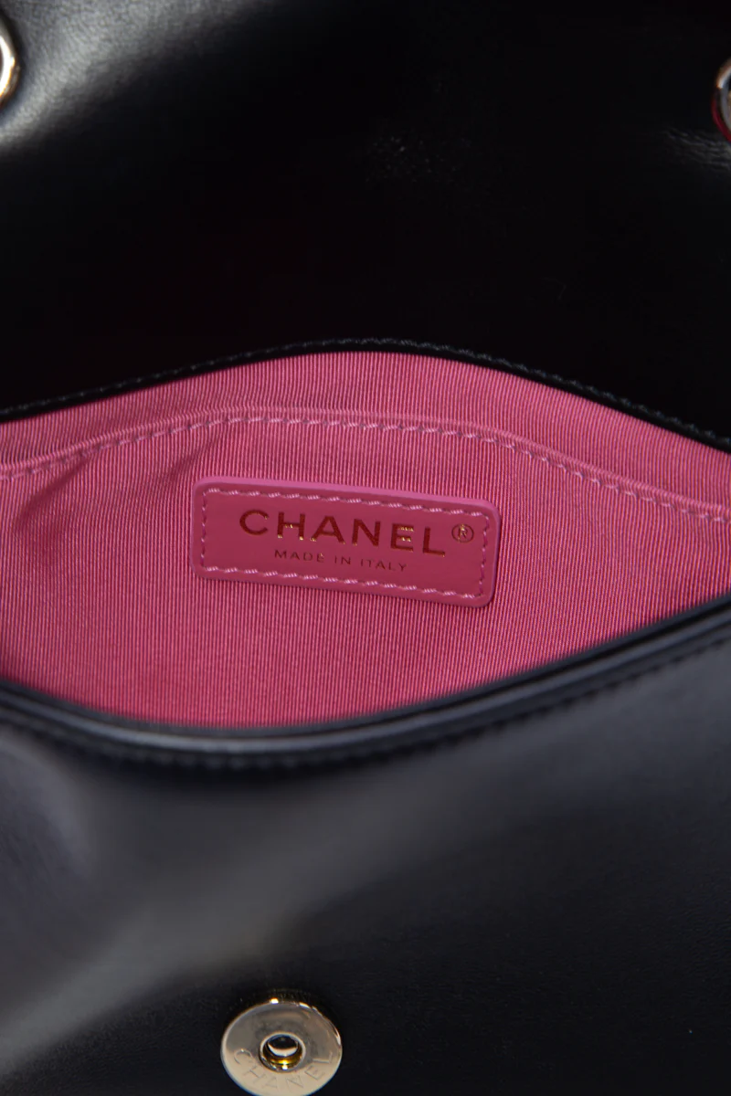 Giant Crystal CC Mini Flap Bag - Image 14
