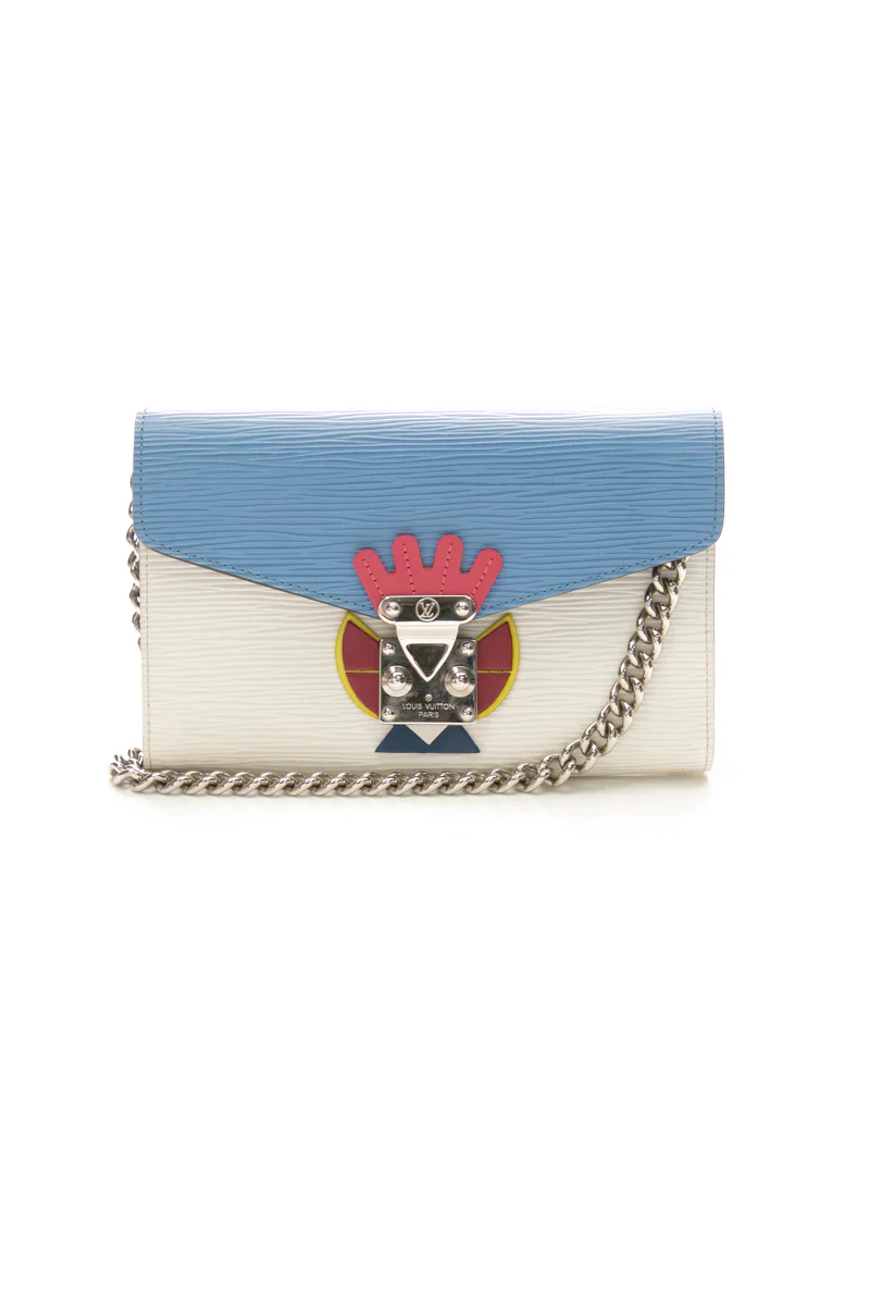 Limited Edition Tribal Mask Chain Wallet Bag