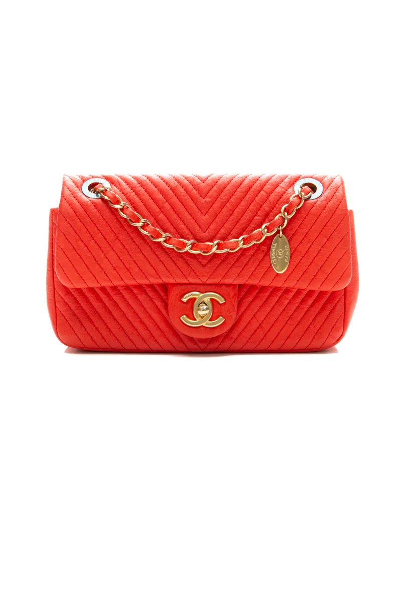 Medallion Charm Flap bag