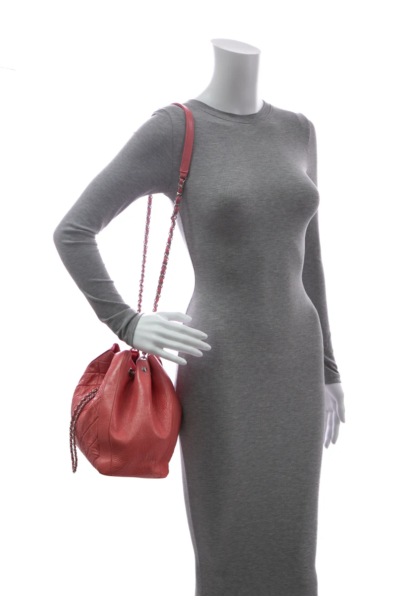 CC Drawstring Bucket Bag - Image 3