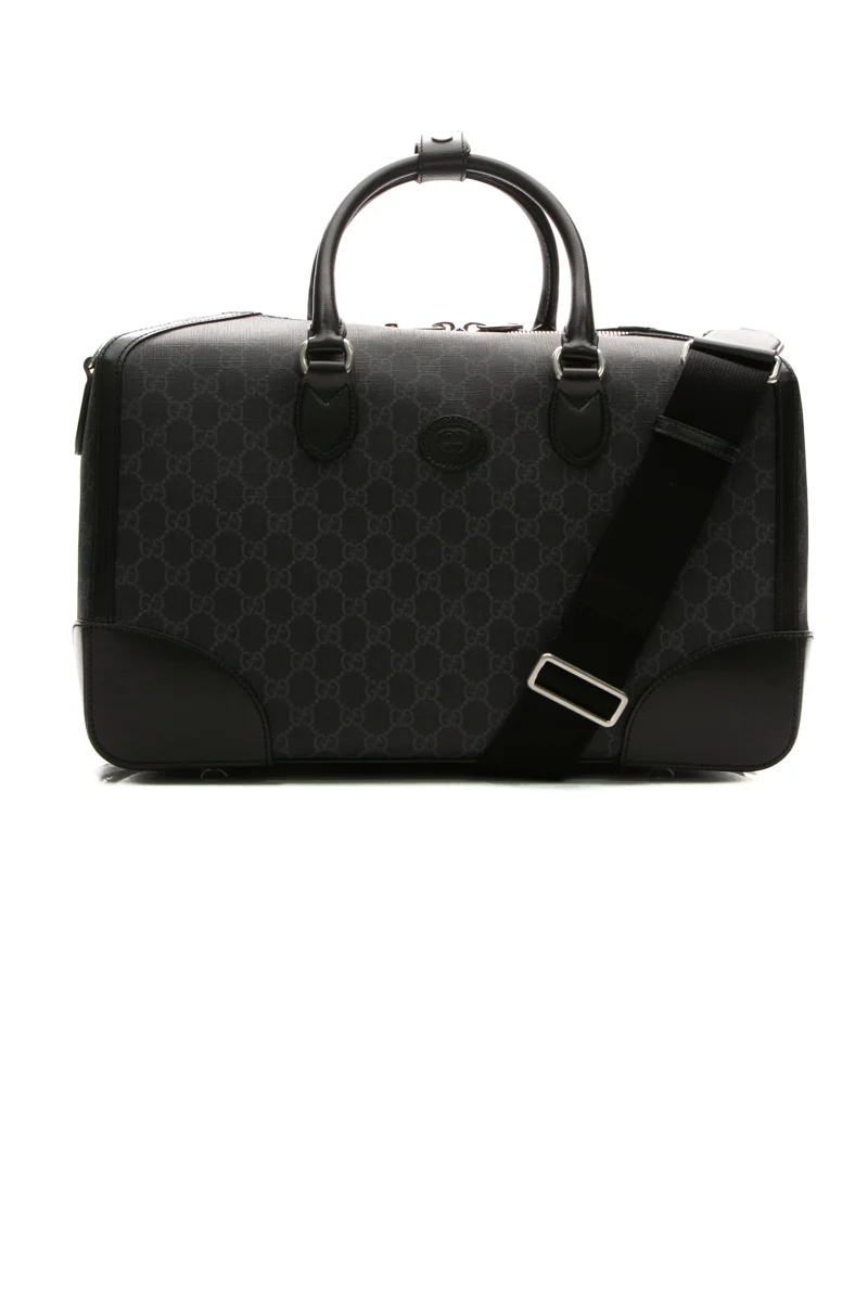 GG Emblem Small Duffle Bag