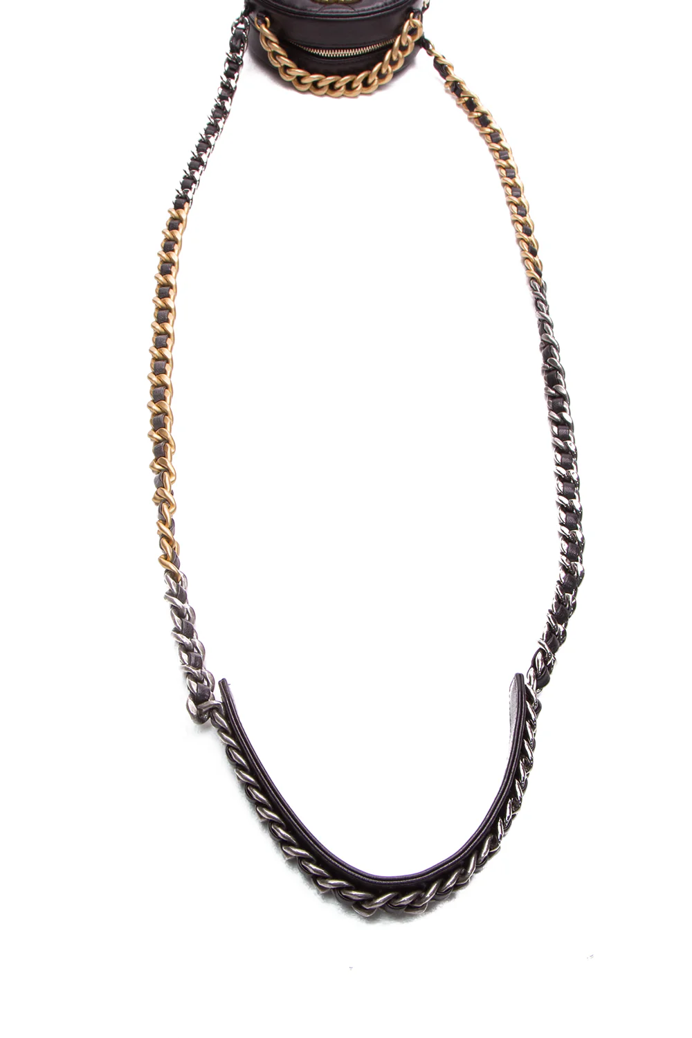 Chanel 19 Round Mini Chain Bag - Image 6