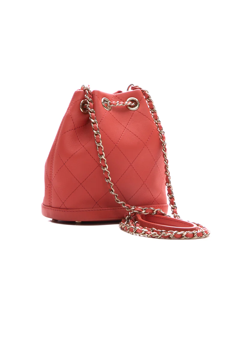 Mini Drawstring CC Bucket Bag - Image 4