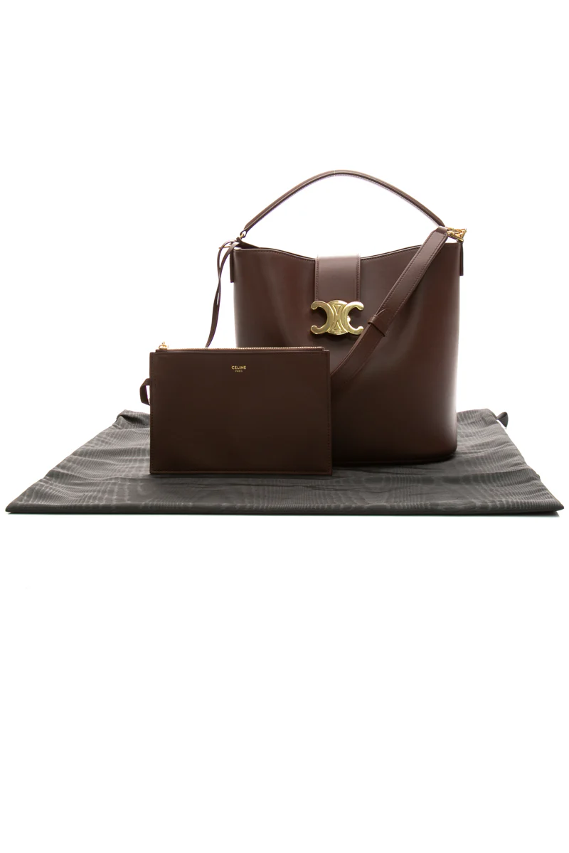 Medium Louise Bucket Bag - Image 7