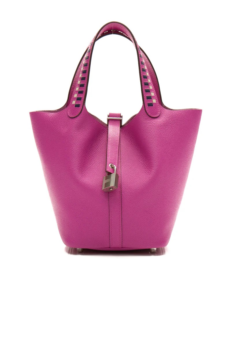 Tressage De Cuir Picotin 18 Bag