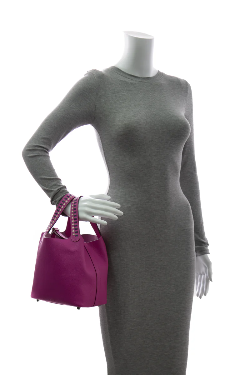 Tressage De Cuir Picotin 18 Bag - Image 2