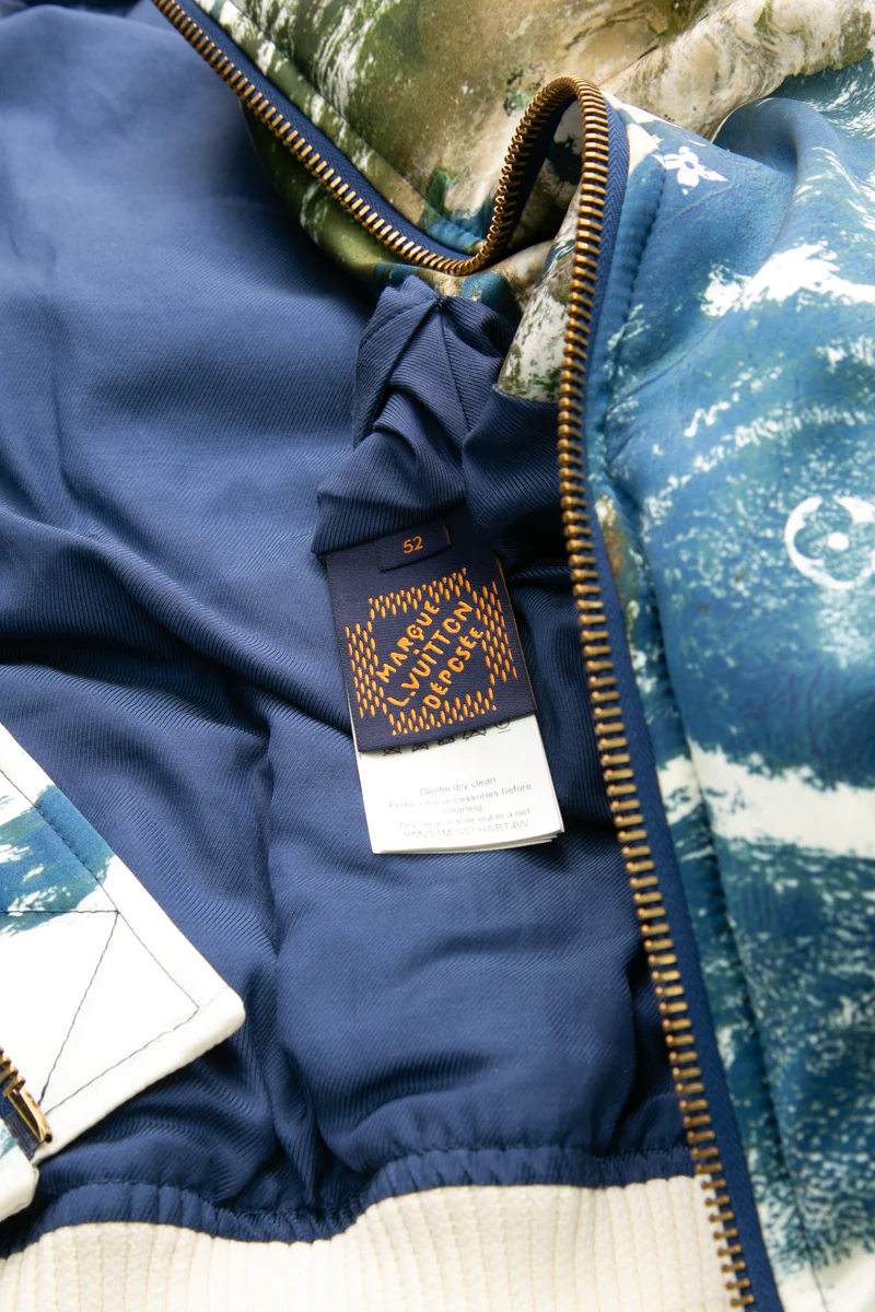 Worldmap Bomber Jacket - Size Large - Image 4