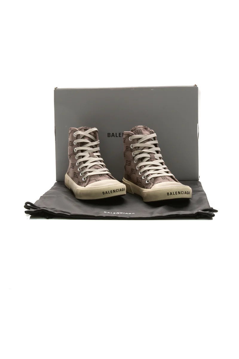 Paris High Top Sneakers - Size 36 - Image 7