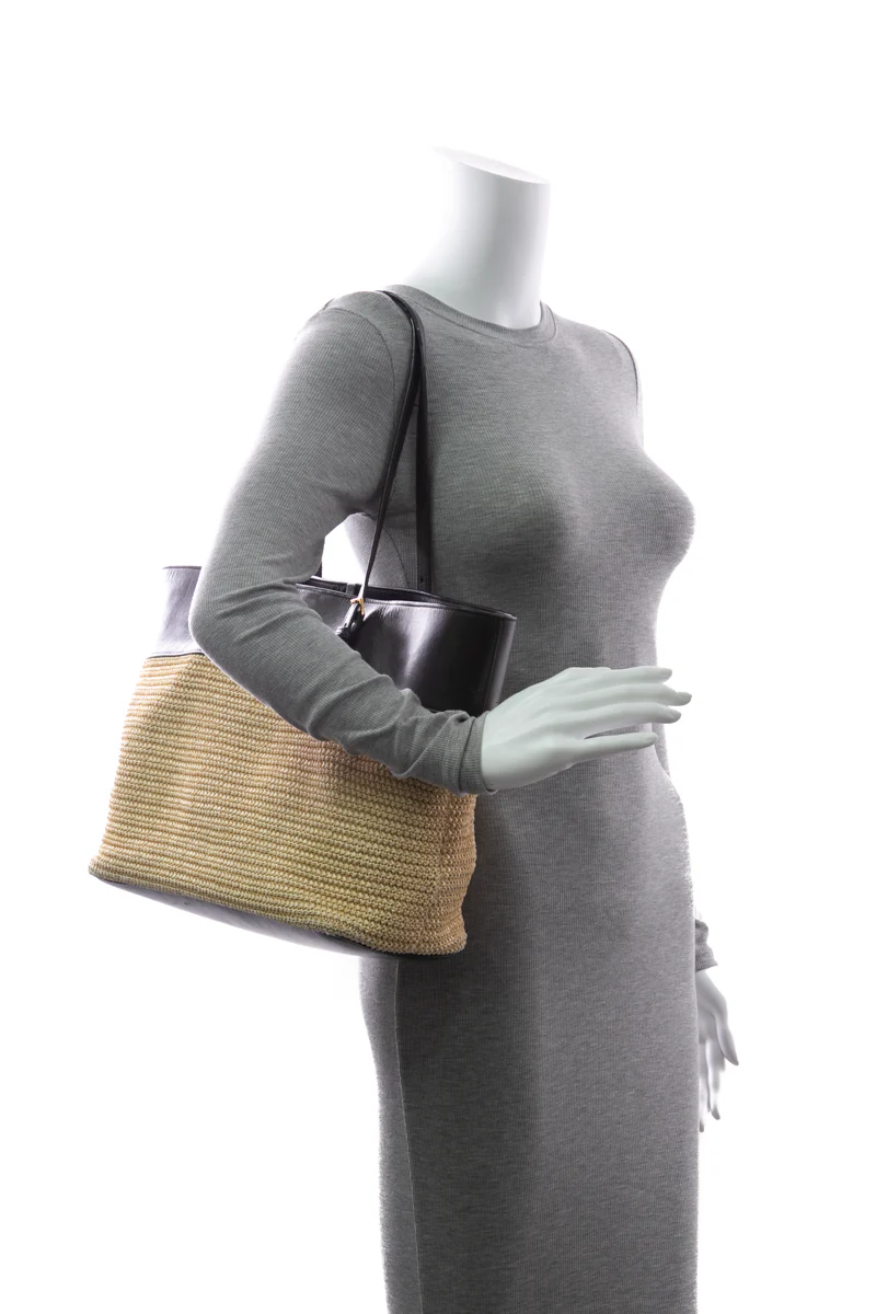 Raffia Tote Bag - Image 2