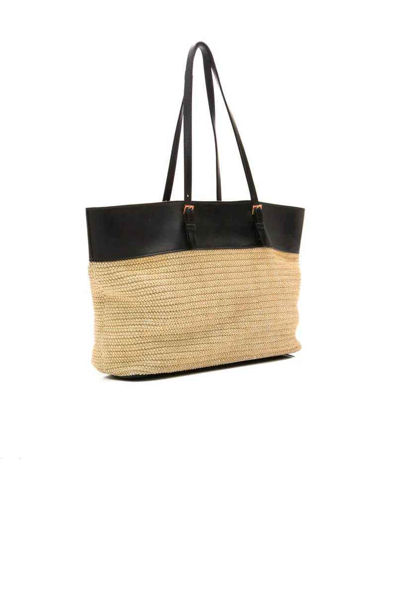 Raffia Tote Bag - Image 3