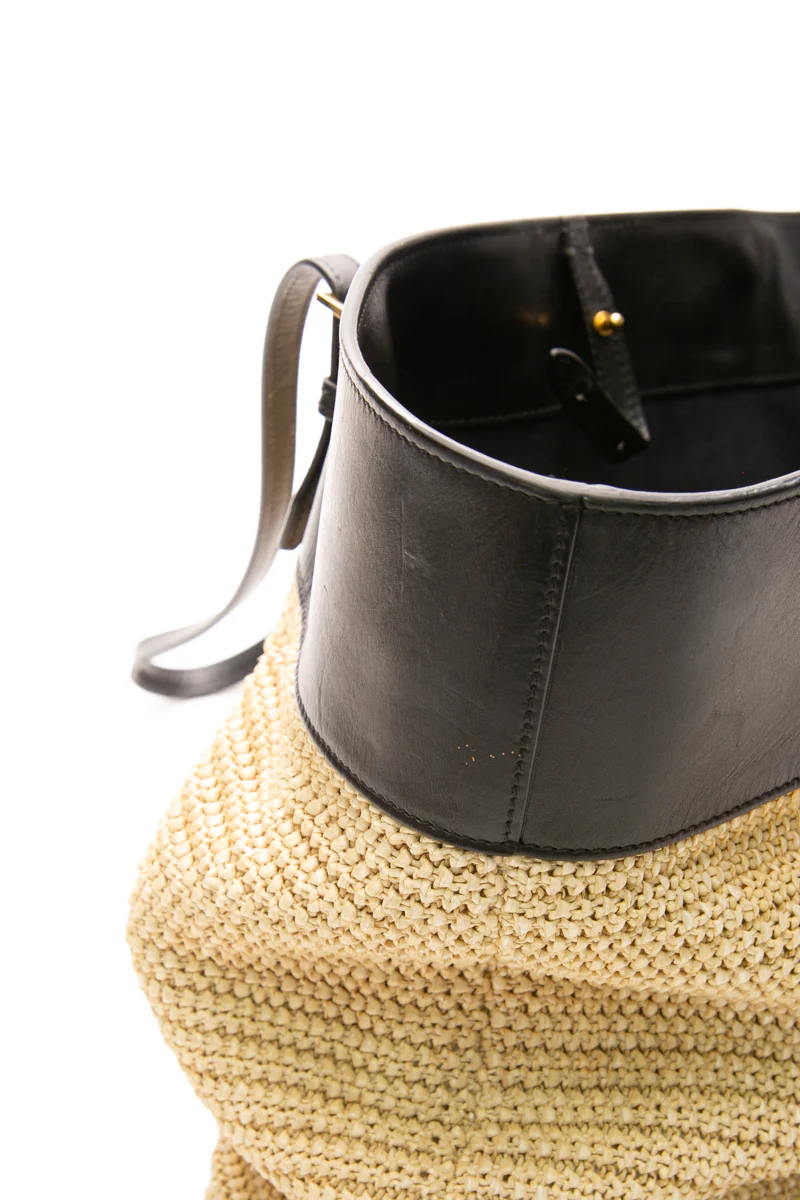 Raffia Tote Bag - Image 9