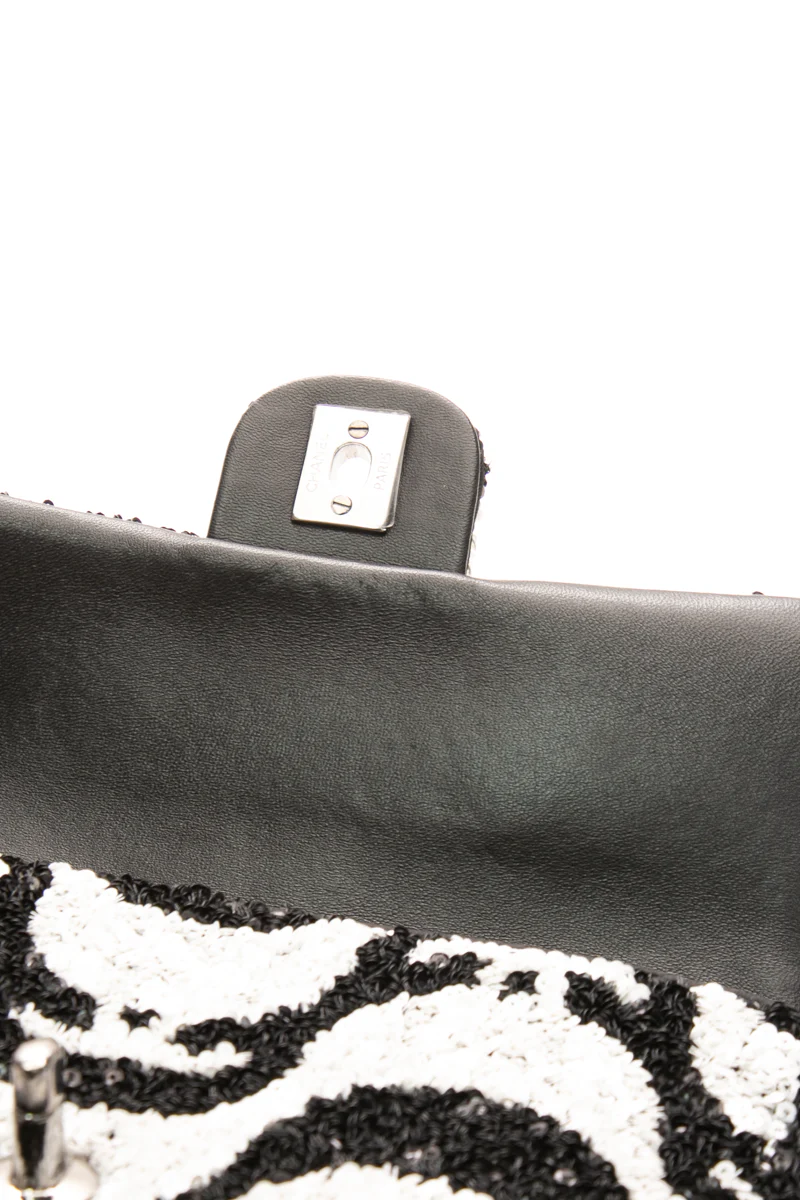 Sequin Mini Rectangular Flap Bag - Image 6