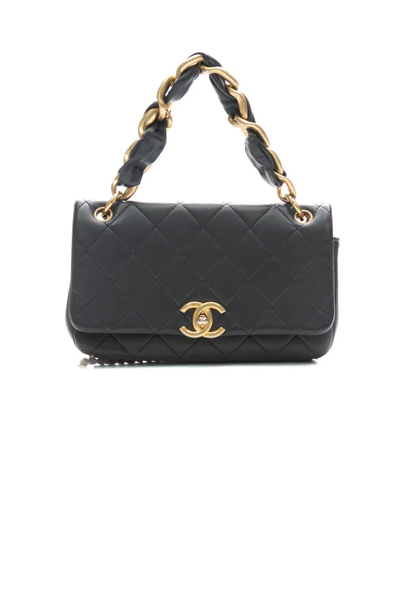 Medium Chain Is More Flap Bag