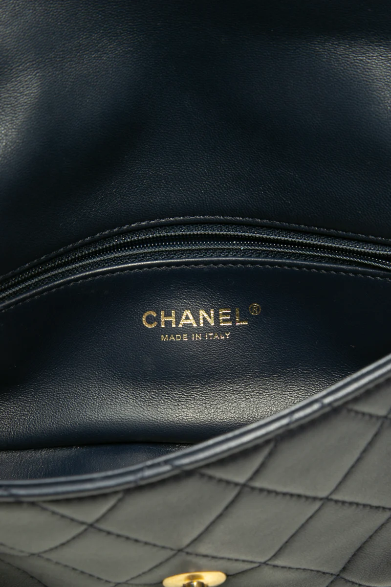 Medium Chain Is More Flap Bag - Image 12