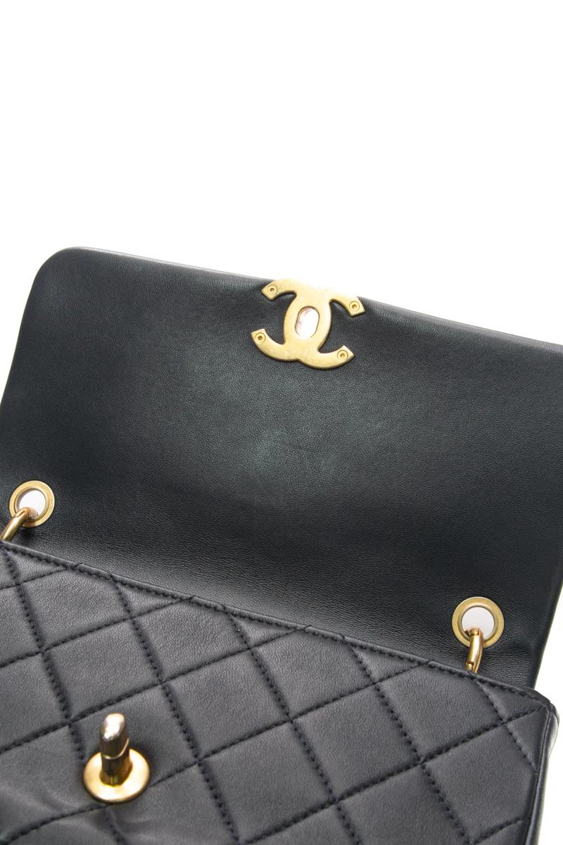 Medium Chain Is More Flap Bag - Image 7