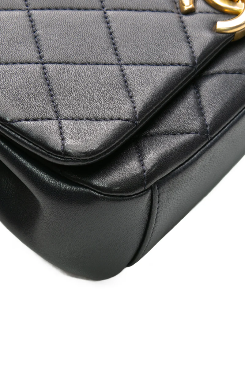 Medium Chain Is More Flap Bag - Image 8